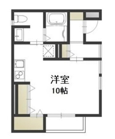 NSD出石町の物件間取画像